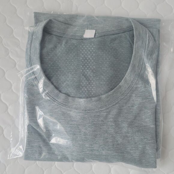 Lululemon x Peloton Light Green Swiftly Tech Short Sleeve Tee Top Size 6 T-Shirt - Picture 13 of 14